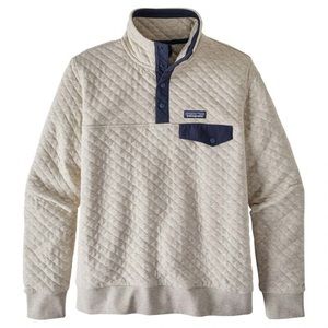 patagonia quilted organic cotton pullover small
